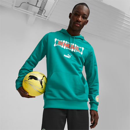 Senegal FtblCulture hoodie, Pepper Green, small