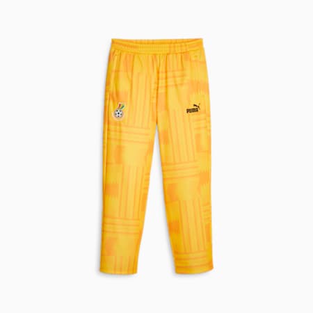 מכנסי ריצה FtblCulture גאנה לגברים, Pelé Yellow, small-DFA