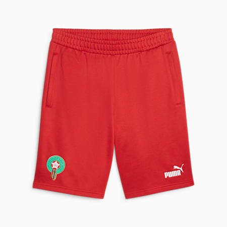 Maillot Puma Maroc Tenue Domicile Réplique 2020-2021 Chili pepper-Puma  white - Fútbol Emotion