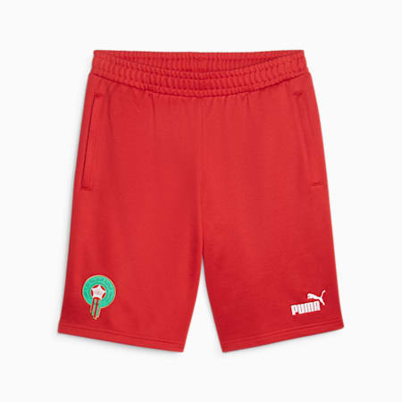 Marokko FtblCulture Shorts Herren, Tango Red, small