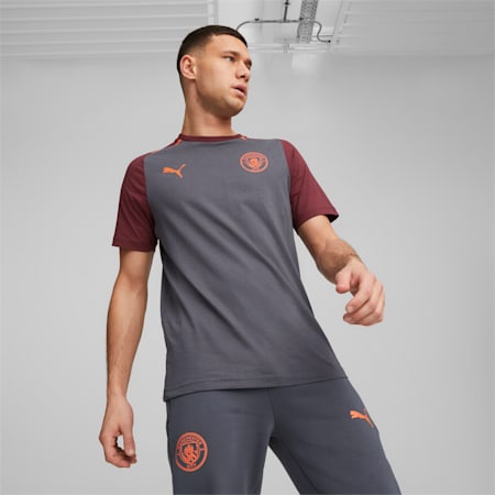 Manchester City Football Casuals Tee, Strong Gray-Aubergine, small-THA