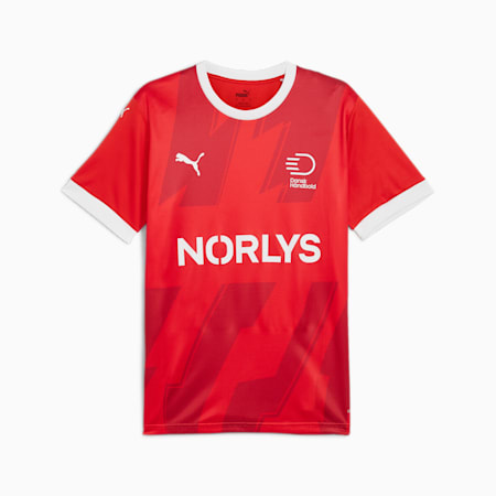 Męska koszulka domowa reprezentacji piłki ręcznej Danii, PUMA Red-PUMA White, small