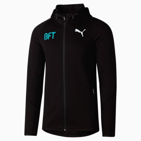 PUMA x BFT Men's Training Hoodie, Puma Black-BFT, small-AUS