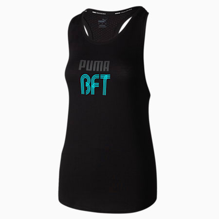 PUMA x BFT Women's Training Tank, Puma Black-BFT, small-AUS