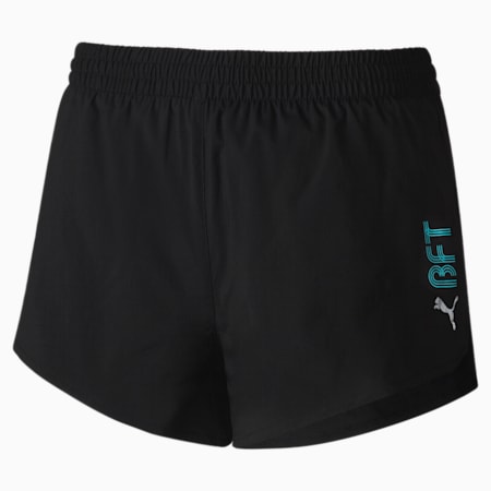 PUMA x BFT Women's Training Short, Puma Black-BFT, small-NZL