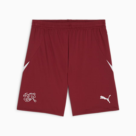 Shorts de fútbol réplica para hombre de Suiza, Team Regal Red-PUMA Red, small
