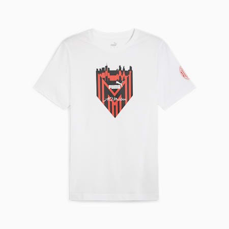 AC Milan Ftblicons T-shirt, PUMA White, small