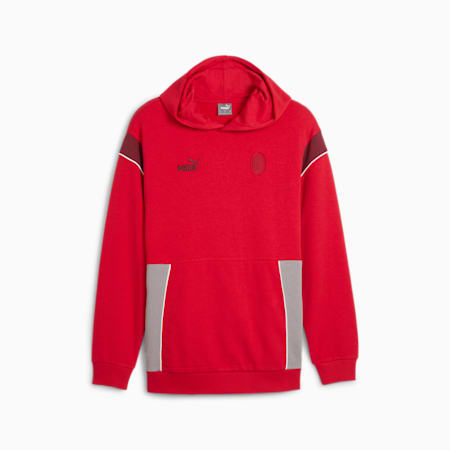 Hoodie FtblArchive AC Milan, Tango Red -Team Regal Red, small