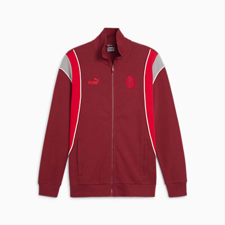 AC Milan FtblArchive Men's Track Jacket, Team Regal Red-Tango Red, small-AUS