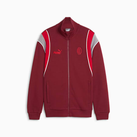 AC Milan FtblArchive Youth Track Jacket, Team Regal Red-Tango Red, small