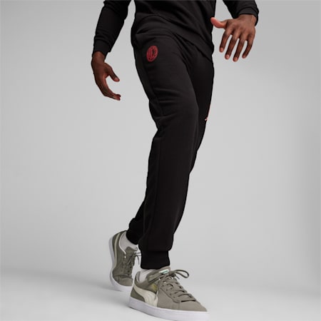 Pantaloni da ginnastica AC Milan Ftblicons, PUMA Black, small