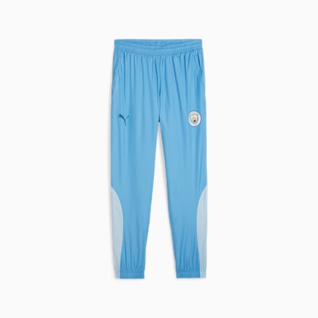 Manchester City Pre-match Sweatpants, Regal Blue-Silver Sky, small