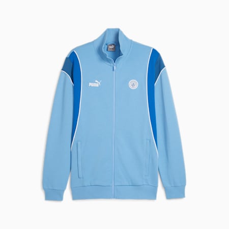 Manchester City FtblArchive Track Jacket, Team Light Blue-Racing Blue, small-PHL