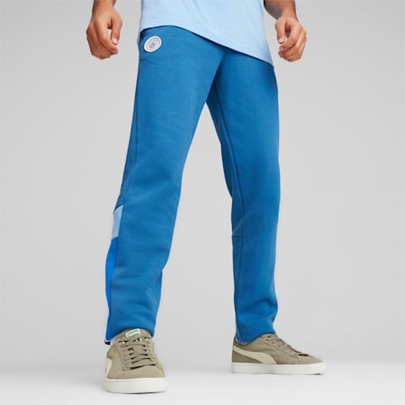 Pantalon de survêtement FtblArchive Manchester City, Lake Blue-Racing Blue, small
