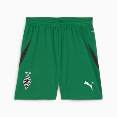 Shorts Borussia Mönchengladbach 24/25 per ragazzi, Archive Green-PUMA Black, small