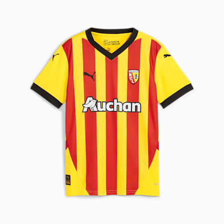 RC Lens 24/25 Home Jersey Youth, Pelé Yellow-PUMA Red, small