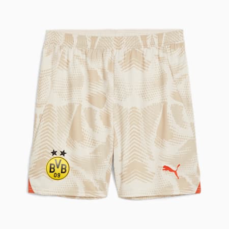Shorts de portero Borussia Dortmund 24/25 para hombre, Alpine Snow-Putty, small