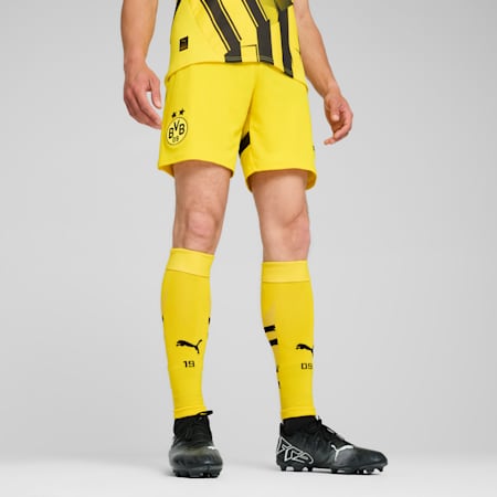 Short 24/25 Borussia Dortmund Homme, Faster Yellow-PUMA Black, small