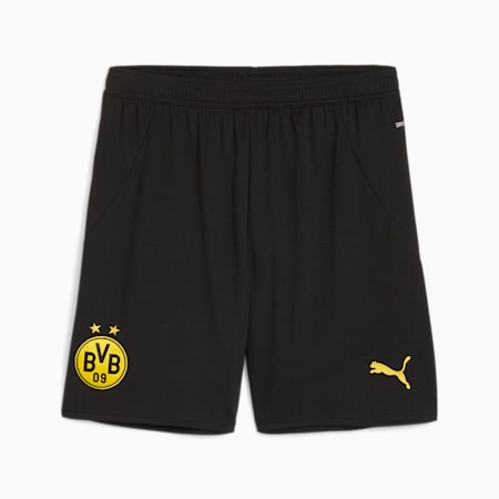Borussia Dortmund 24/25 Shorts Herren, PUMA Black-Faster Yellow, small