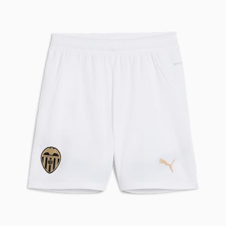 Shorts Valencia CF 24/25 per ragazzi, PUMA White-PUMA Black, small