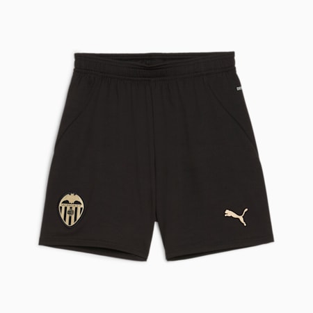Shorts Valencia CF 24/25 per ragazzi, PUMA Black-PUMA Gold, small