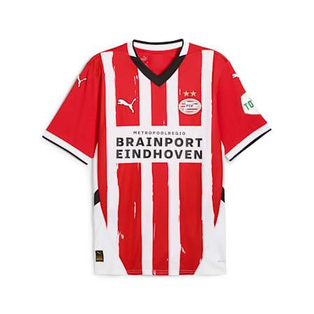 PSV Eindhoven 24/25 Home Men's Jersey, For All Time Red-PUMA White, small-AUS