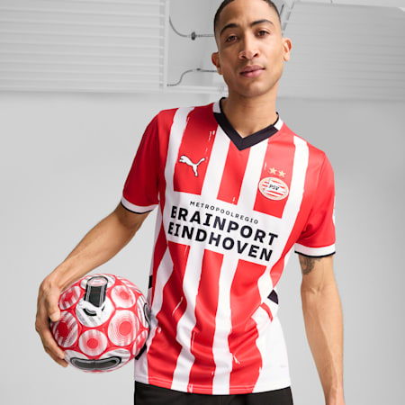 PSV 홈 레플리카 져지<br>PSV Home Jersey Replica, For All Time Red-PUMA White, small-KOR