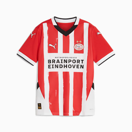 PSV Eindhoven 24/25 thuisshirt voor jongeren, For All Time Red-PUMA White, small