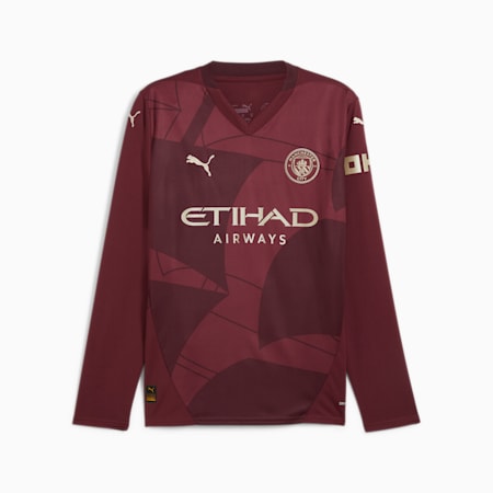 MCFC 3rd 긴팔 레플리카 져지 LS<br>MCFC Third Jersey Replica LS, Dark Jasper, small-KOR