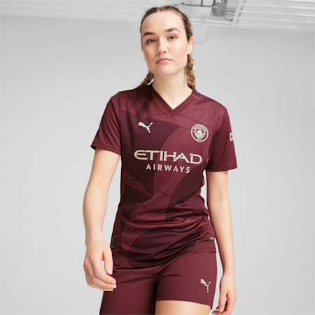 Maglia gara Third Manchester City 24/25 da donna, Dark Jasper, small