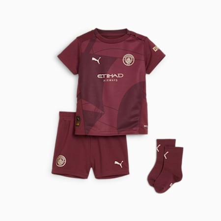 Manchester City 24/25 derde babytenue voor peuters, Dark Jasper, small