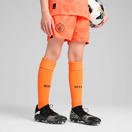 Short de gardien de but 24/25 Manchester City Enfant et Adolescent, Neon Sun, small
