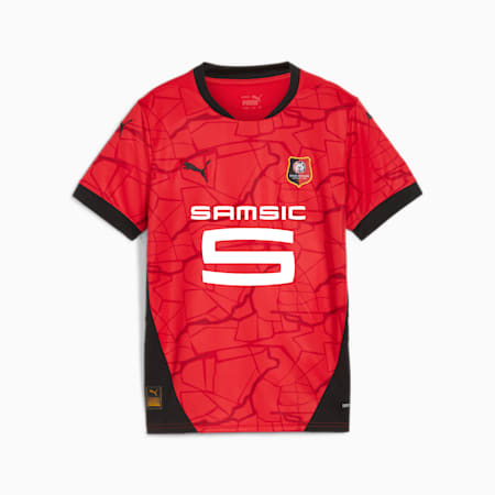 Camiseta Stade Rennais F.C.1.ª equipación 24/25 juvenil, PUMA Red-PUMA Black, small