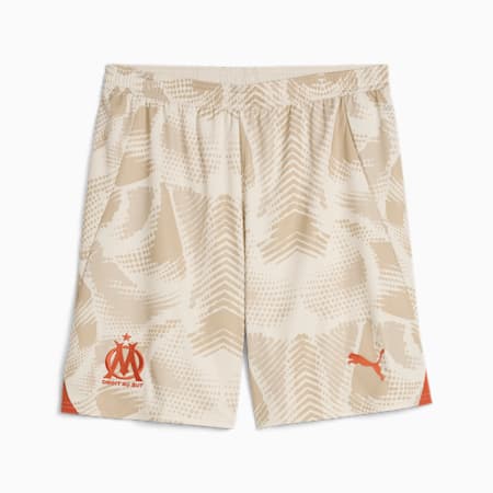 Olympique de Marseille 24/25 keepersshort voor heren, Alpine Snow-Putty, small