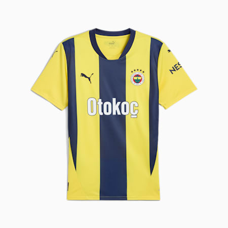 Fenerbahçe SK 24/25 thuisshirt voor heren, Speed Yellow-Blue Violet, small