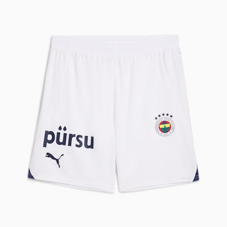 Fenerbahçe SK 24/25 Shorts Men, PUMA White-Blue Violet, small