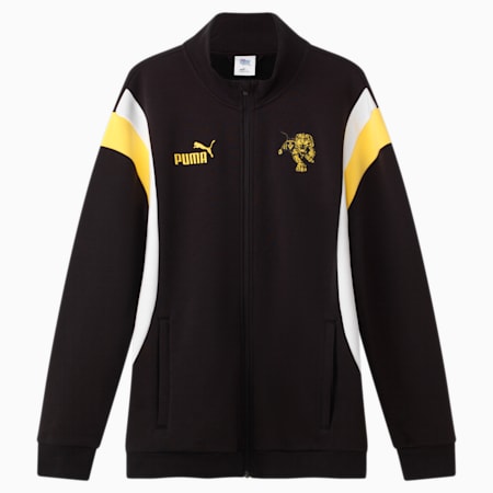 Puma black and gold jacket hotsell