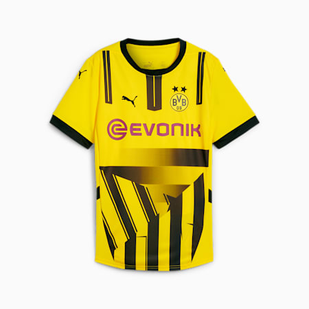 Borussia Dortmund 24/25 Cup voetbalshirt voor dames, Faster Yellow-PUMA Black, small