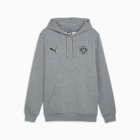 Borussia Dortmund ESS Hoodie, Medium Gray Heather, small