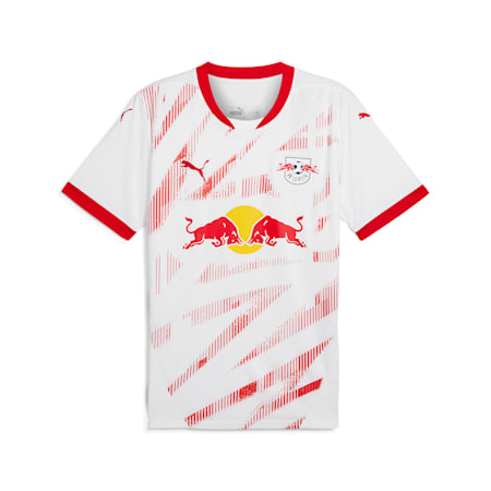 Maillot Home 24/25 RB Leipzig Homme, PUMA White-For All Time Red, small