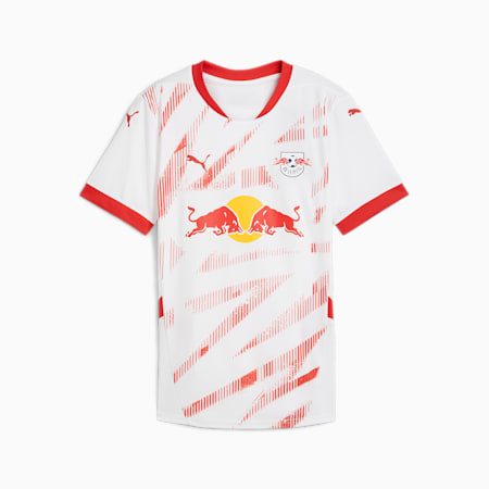 RB Leipzig 24/25 thuisshirt voor dames, PUMA White-For All Time Red, small