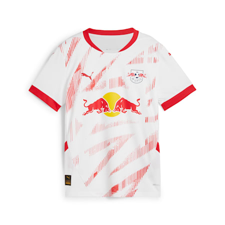 Maillot Home 24/25 RB Leipzig Enfant et Adolescent, PUMA White-For All Time Red, small