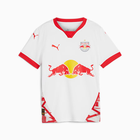 FC Red Bull Salzburg 24/25 Home Jersey Youth, PUMA White-PUMA Red, small