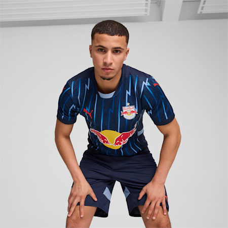 FC Red Bull Salzburg 24/25 Auswärtstrikot Herren, Club Navy-PUMA Red, small