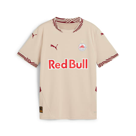 Maglia gara Third FC Red Bull Salzburg 24/25 per ragazzi, Granola-Team Regal Red, small