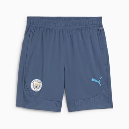 Shorts da allenamento Manchester City da uomo, Inky Blue-Magic Blue, small
