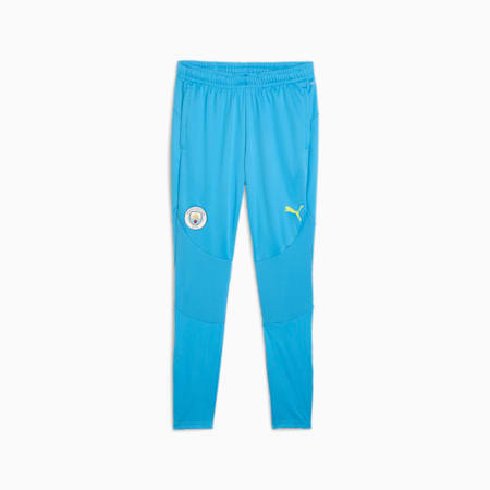 Pantaloni da allenamento Manchester City da uomo, Magic Blue-Yellow Glow, small