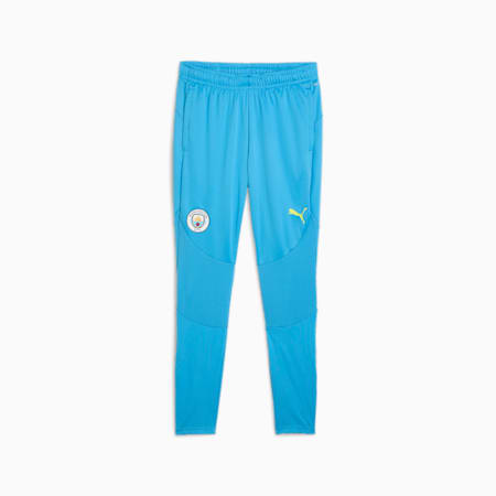 Manchester City Training Pants Men, Magic Blue-Yellow Glow, small