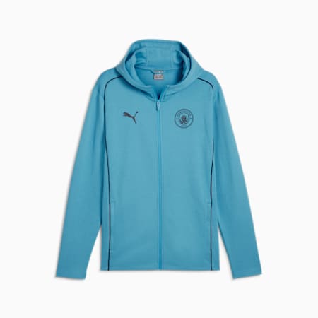 Manchester City Casuals Kapuzenjacke Herren, Magic Blue-New Navy, small