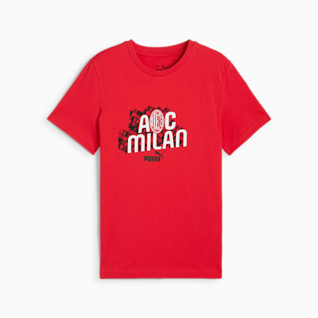 AC Milan ftblCULTURE Tee Youth, For All Time Red-PUMA White, small